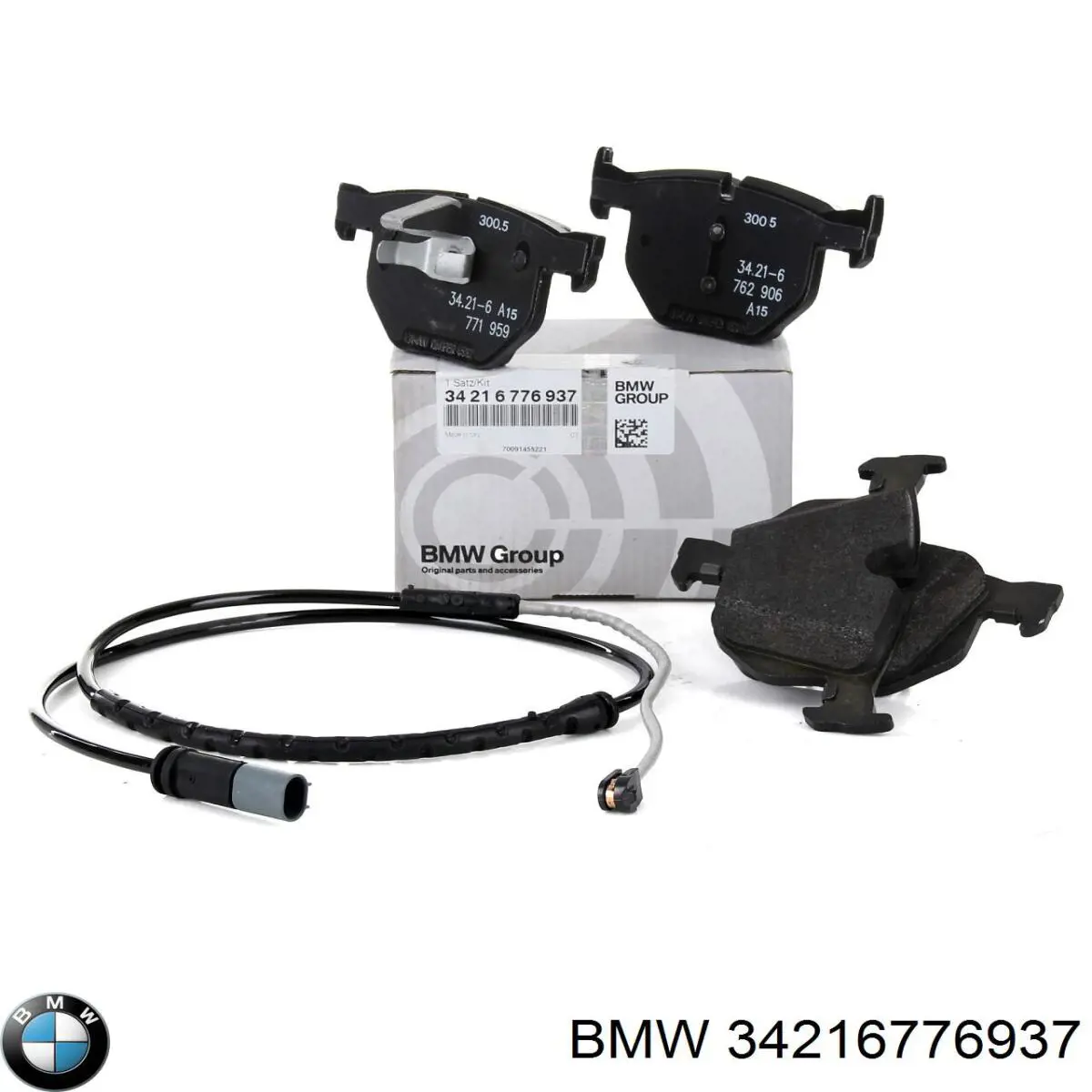 Pastillas de freno traseras 34216776937 BMW