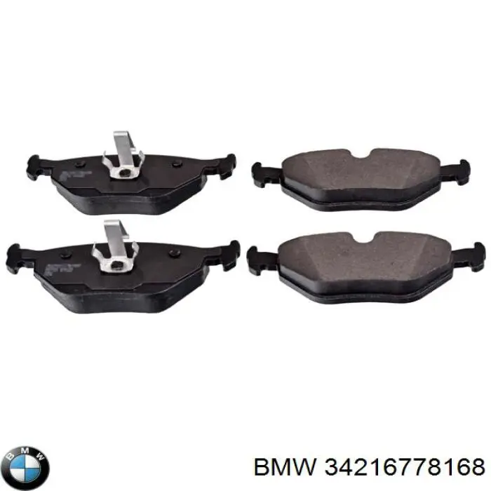 Comprar 34216778168 BMW Pastillas de freno traseras