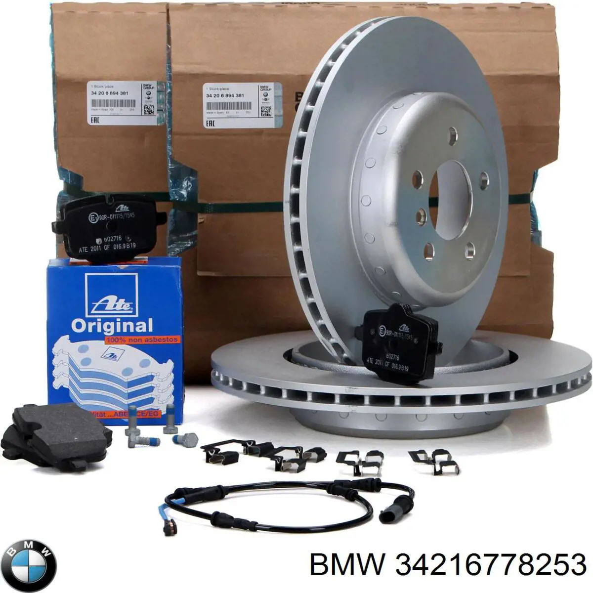 Protector de disco de freno trasero izquierdo BMW 34216778253 precio, desde 39,26 EUR