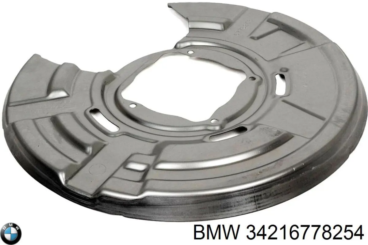 Chapa protectora contra salpicaduras, disco de freno trasero derecho para BMW 5 (F10)