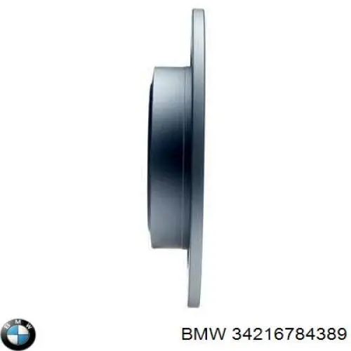 Comprar 34216784389 BMW Disco de freno trasero
