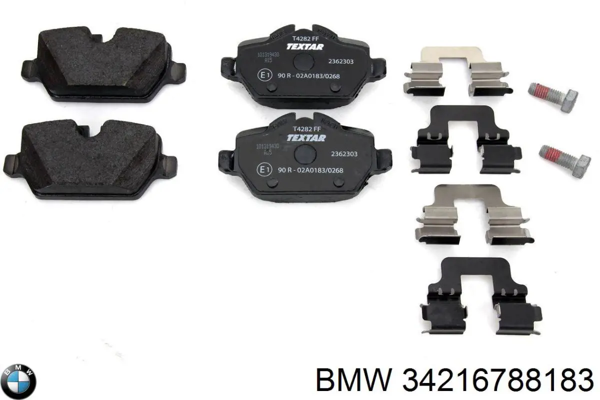 Comprar 34216788183 BMW Pastillas de freno traseras