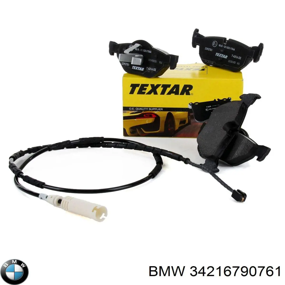 Pastillas de freno traseras 34216790761 BMW