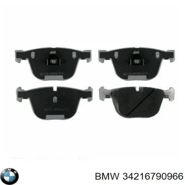 Pastillas traseras BMW 34216790966
