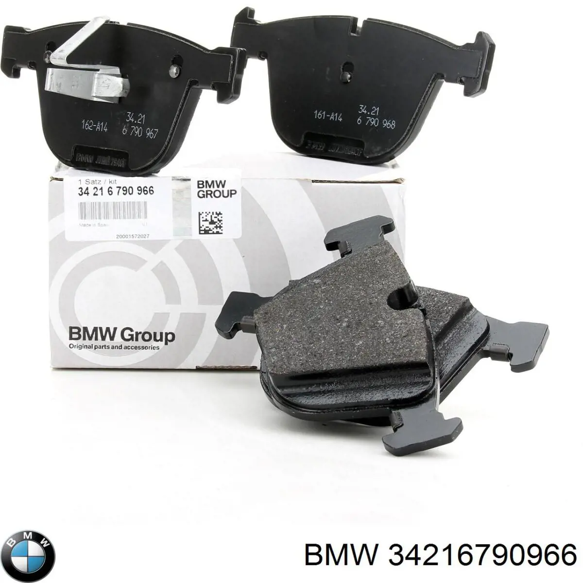 Pastillas de freno traseras 34216790966 BMW