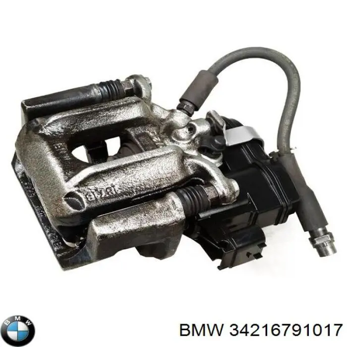 Pinza de freno trasera izquierda 34216791017 BMW