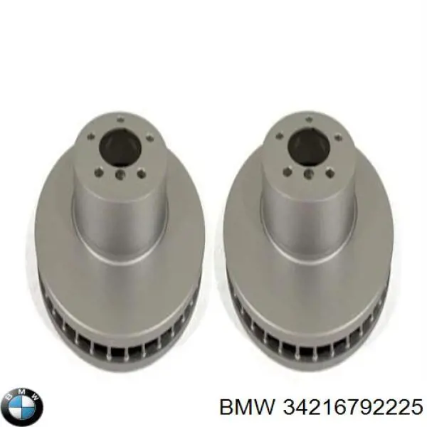 34216792225 BMW Freno de disco trasero