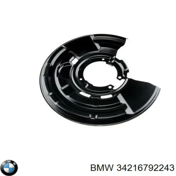 Chapa protectora contra salpicaduras, disco de freno trasero izquierdo para BMW 2 (F23)