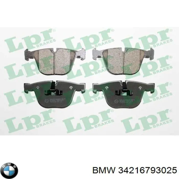 Pastillas traseras de freno BMW 34216793025 precio, desde 29,10 EUR