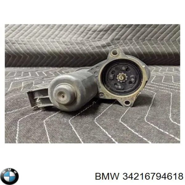 Motor del actuador de la pinza de freno trasera BMW 34216794618