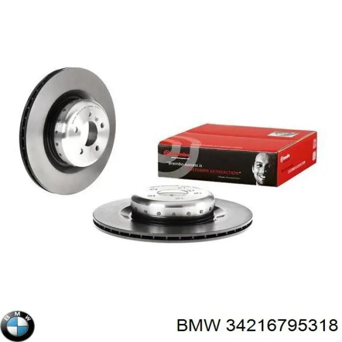 Comprar 34216795318 BMW Disco de freno trasero