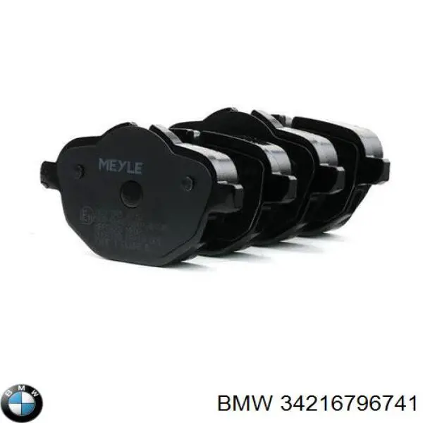 Comprar 34216796741 BMW Pastillas de freno traseras