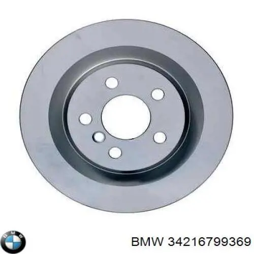 Comprar 34216799369 BMW Disco de freno trasero