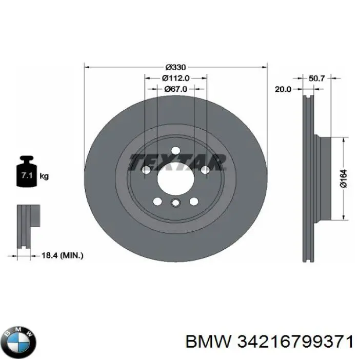 34216799371 BMW