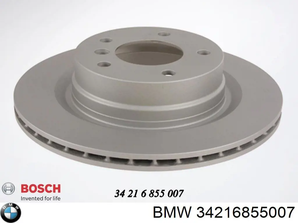 Comprar 34216855007 BMW Disco de freno trasero