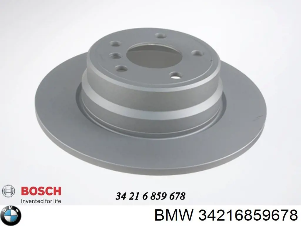 Comprar 34216859678 BMW Disco de freno trasero