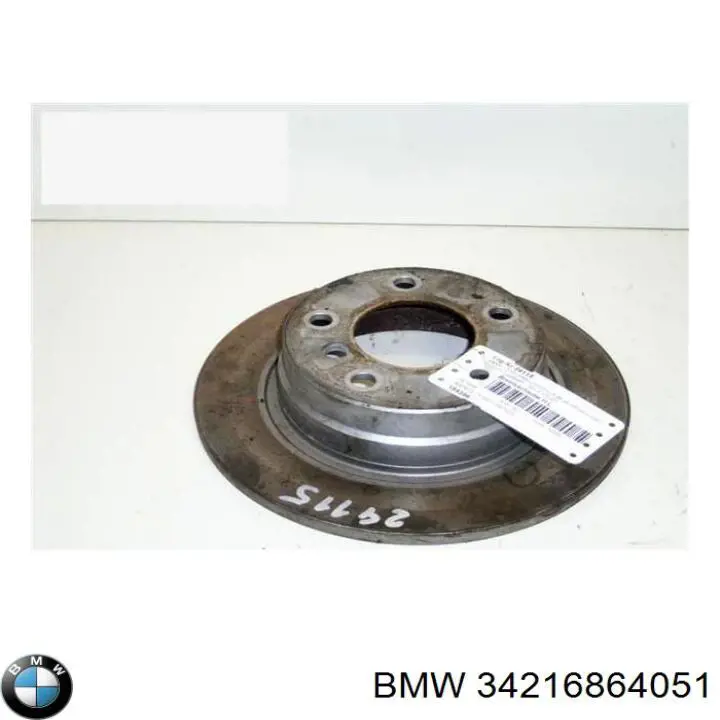Disco de freno trasero BMW 34216864051 precio, desde 28,54 EUR