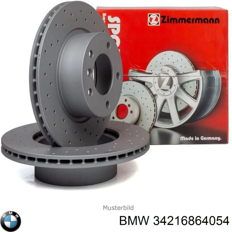 Frenos traseros BMW 34216864054