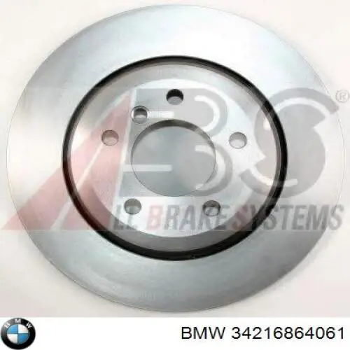 Comprar 34216864061 BMW Disco de freno trasero