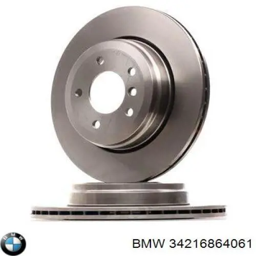 Disco de freno trasero BMW 34216864061 precio, desde 52,85 EUR