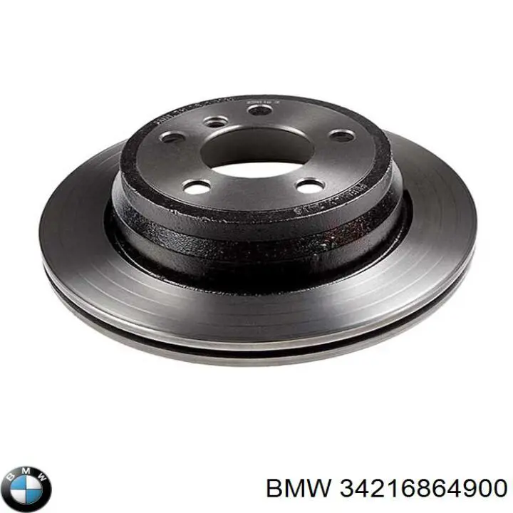 Disco de freno trasero 34216864900 BMW