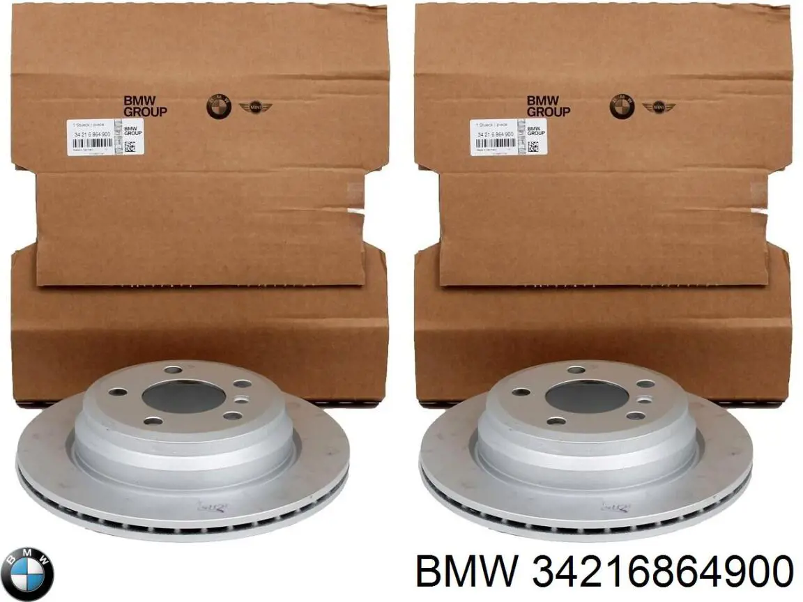 Comprar 34216864900 BMW Disco de freno trasero