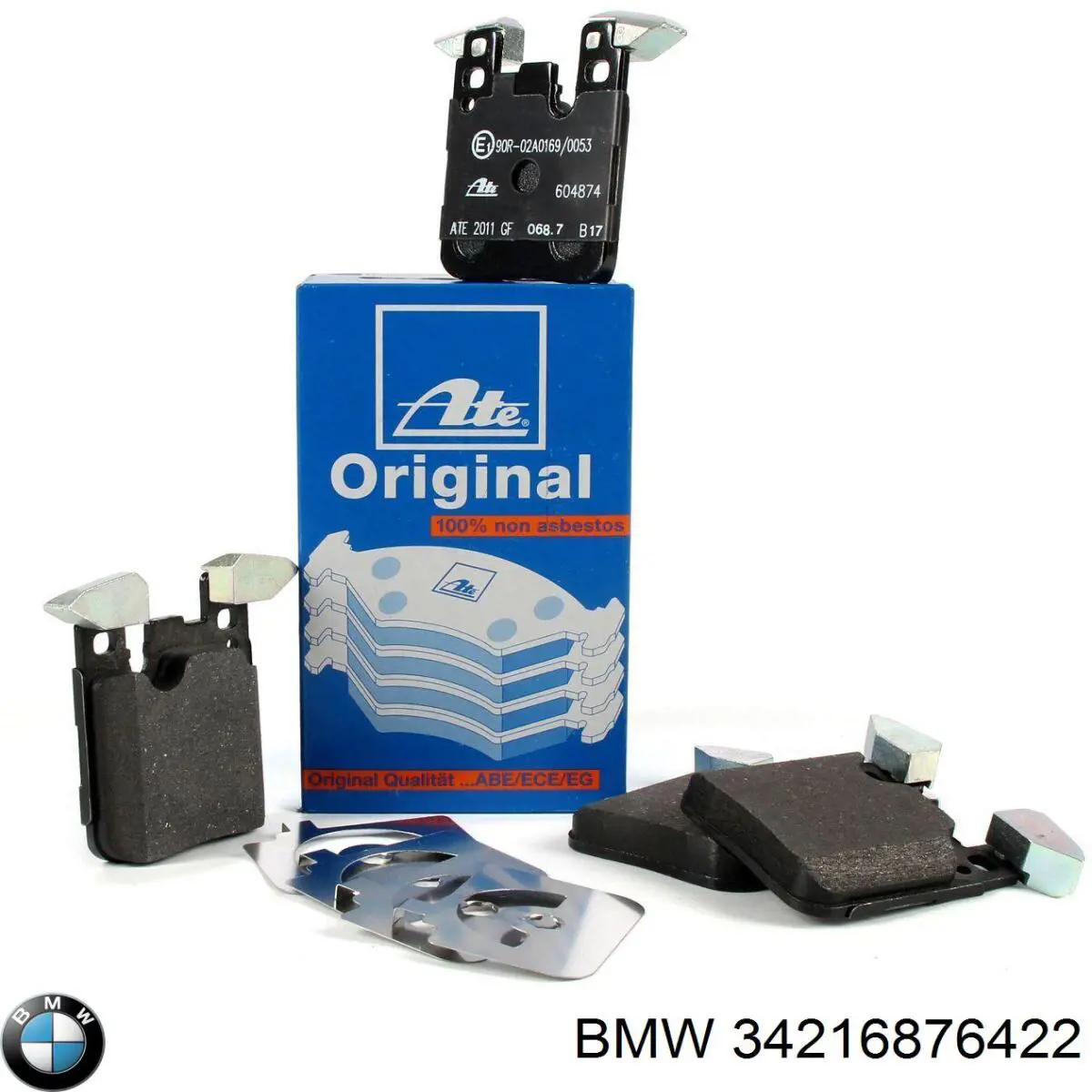 34216876422 BMW Pastillas freno traseras