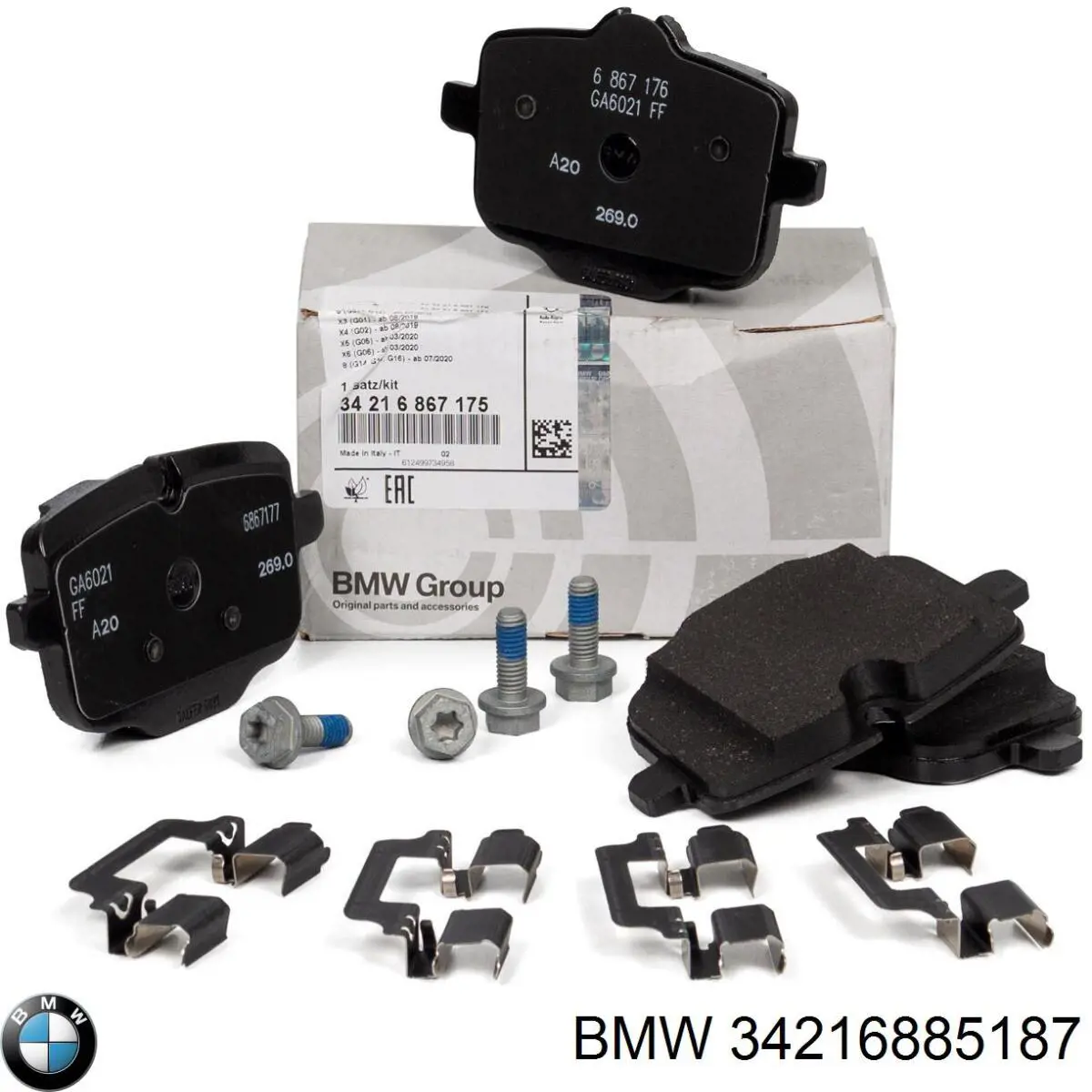 Pastillas traseras de freno BMW 34216885187 precio, desde 53,51 EUR
