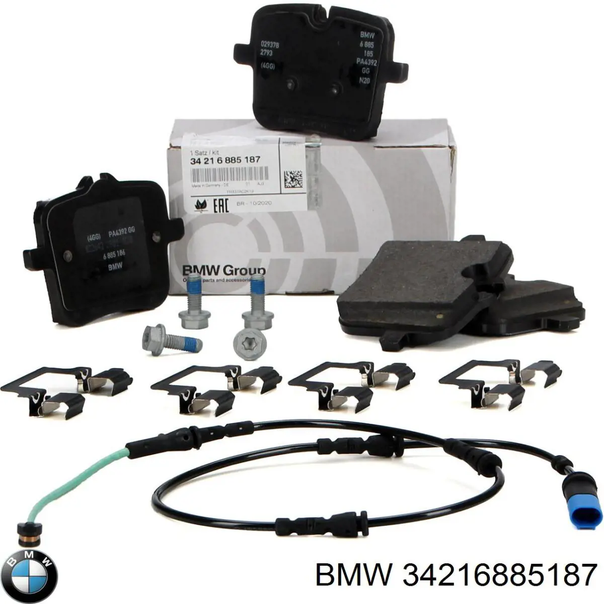 Comprar 34216885187 BMW Pastillas de freno traseras