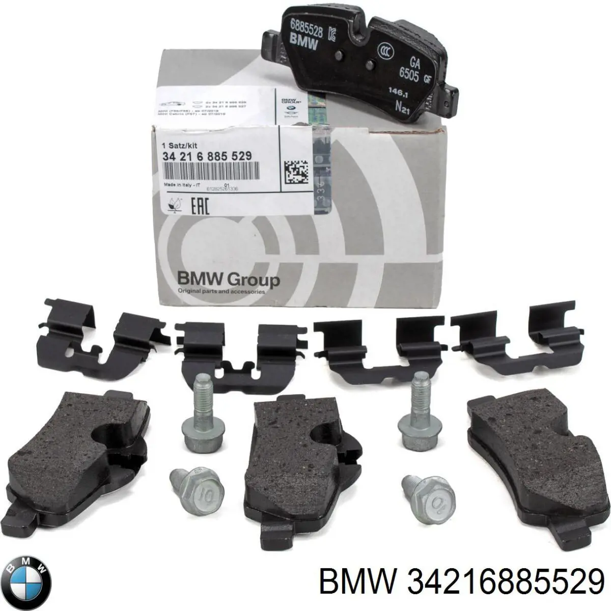 34216885529 BMW pastillas de freno traseras