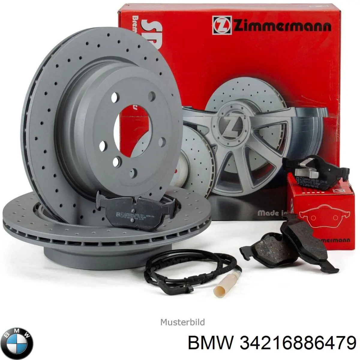 Disco de freno trasero BMW 34216886479 precio, desde 57,97 EUR