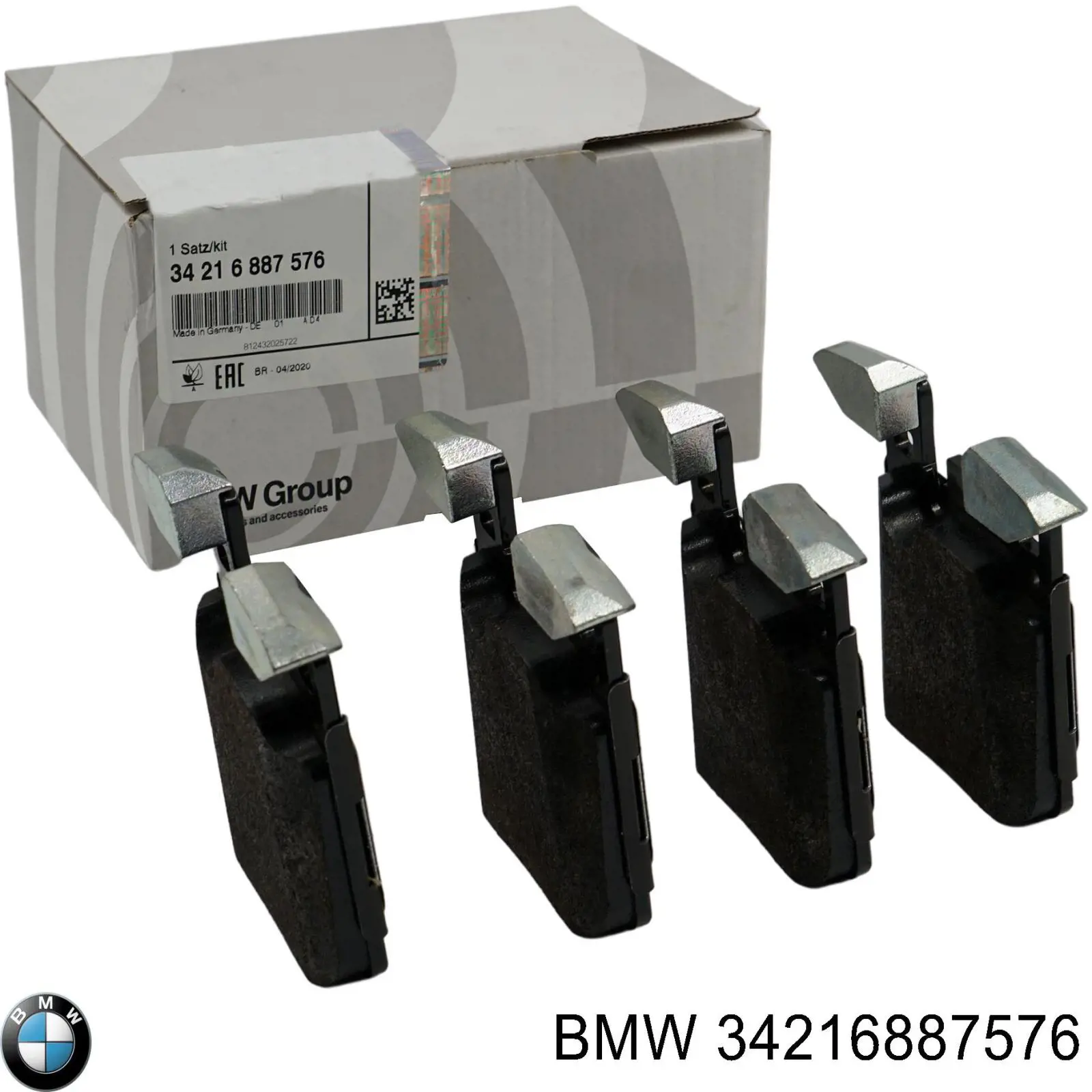 Comprar 34216887576 BMW Pastillas de freno traseras