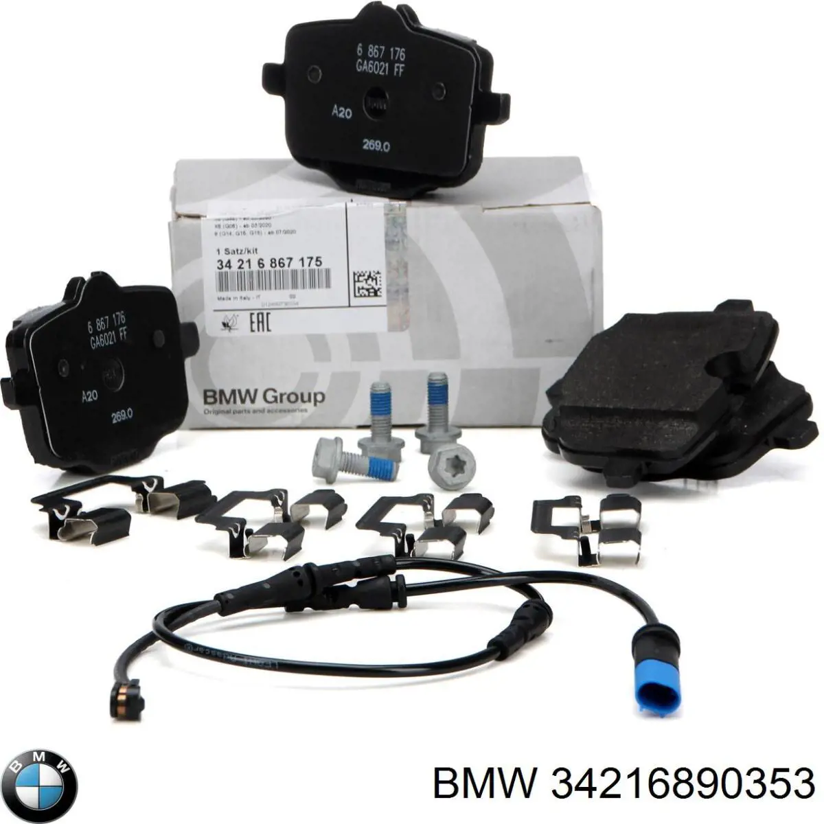 Pastillas traseras de freno BMW 34216890353 precio, desde 35,38 EUR