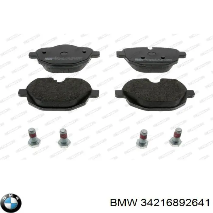 Pastillas de freno traseras 34216892641 BMW