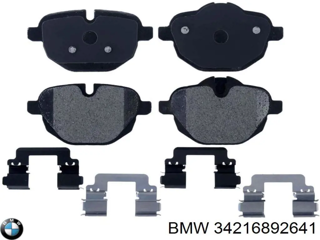 34216892641 BMW Pastillas freno traseras