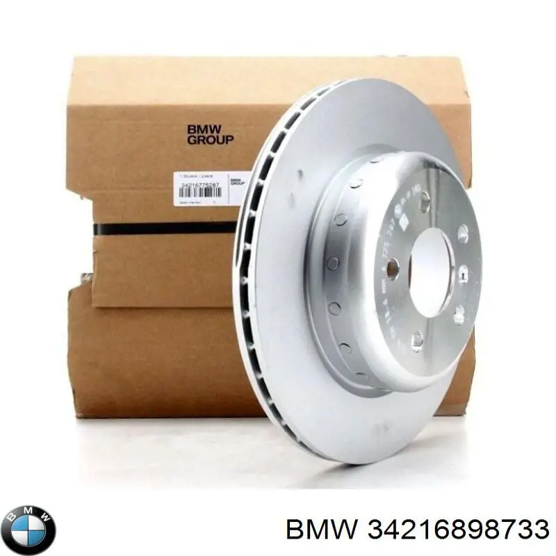 Disco de freno trasero BMW 34216898733 precio, desde 99,58 EUR