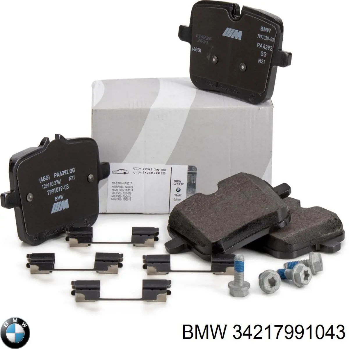Comprar 34217991043 BMW Pastillas de freno traseras