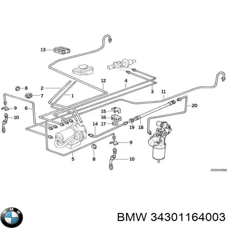 34301164003 BMW