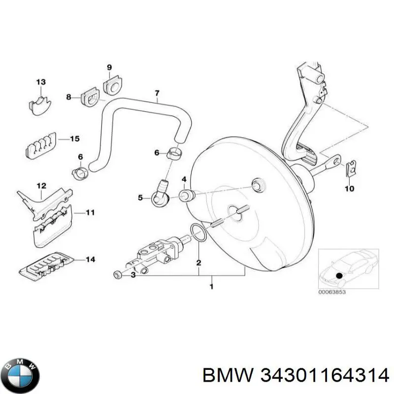 34301164314 BMW