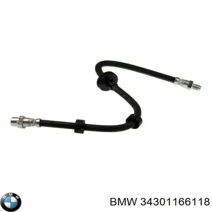 34301166118 BMW latiguillo de freno delantero