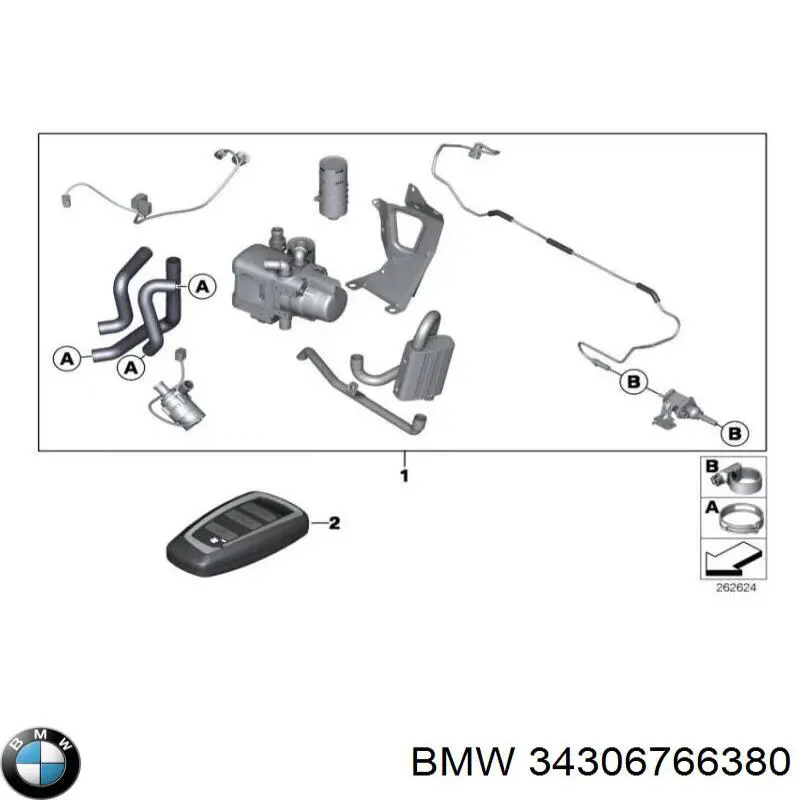 Comprar 34306766380 BMW Condensador de aire acondicionado