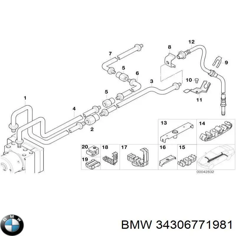  BMW 34306771981