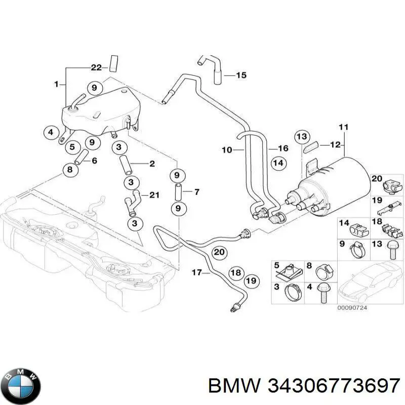  BMW 34306773697 precio, desde 10,65 EUR