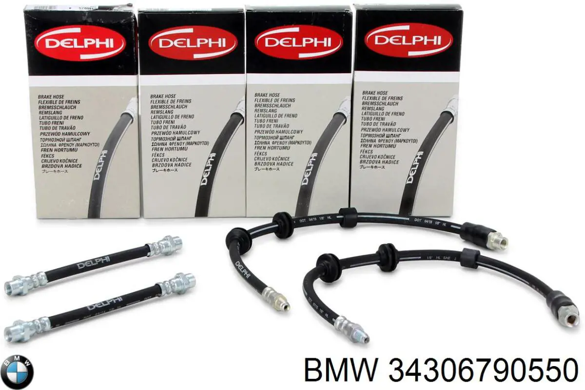 Latiguillos de freno delantero BMW 34306790550 precio, desde 11,83 EUR