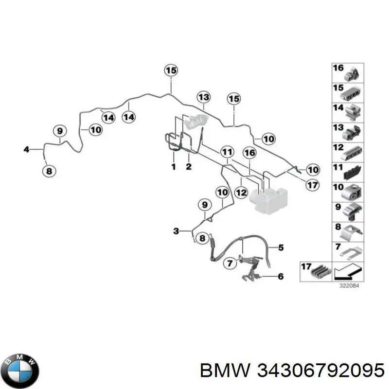  BMW 34306792095 precio, desde 5,04 EUR