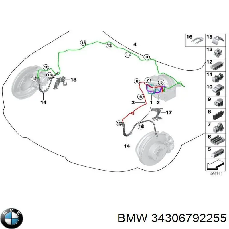  BMW 34306792255 precio, desde 46,09 EUR