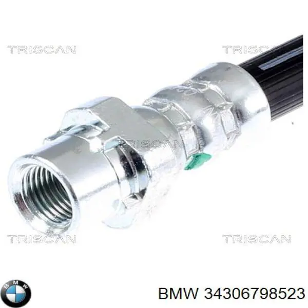 Latiguillo de freno trasero 34306798523 BMW