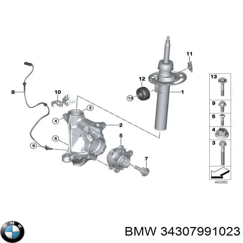 34307991023 BMW