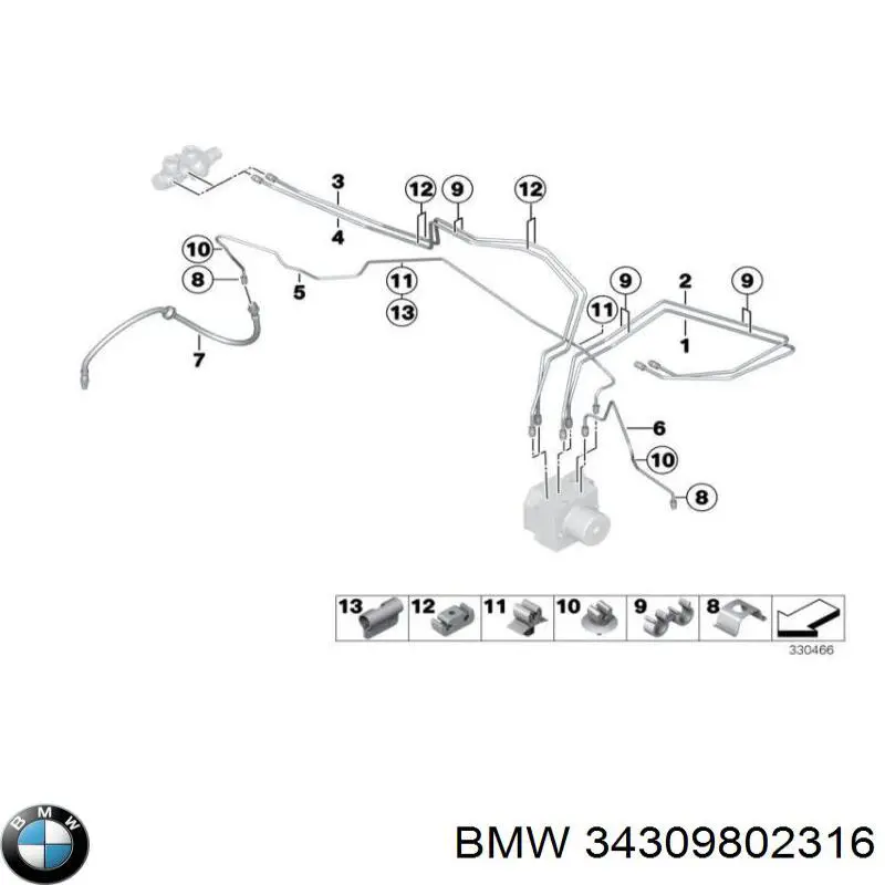 34309802316 BMW 