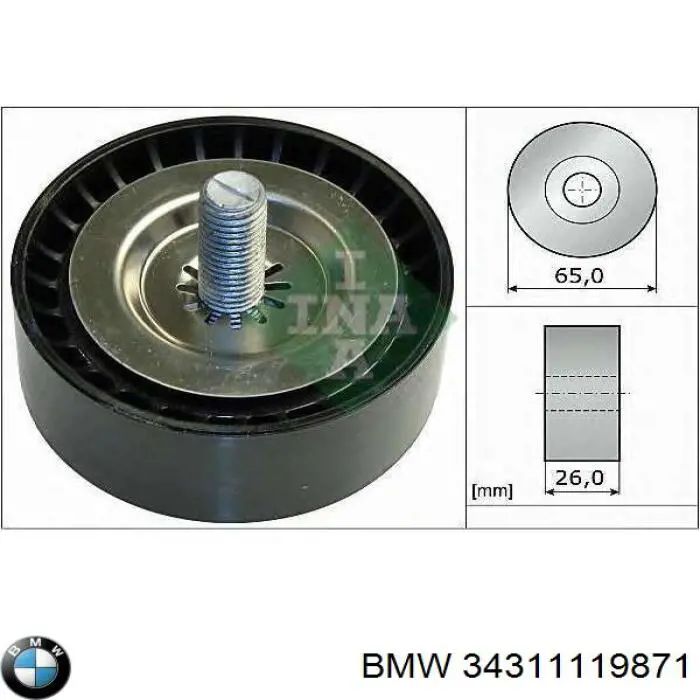 34311119871 BMW juego de reparación, cilindro de freno principal
